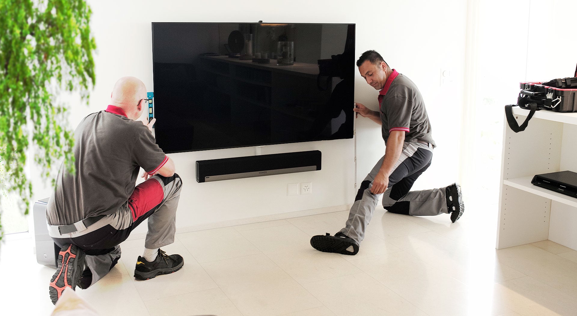 Des clients satisfaits à l’écran