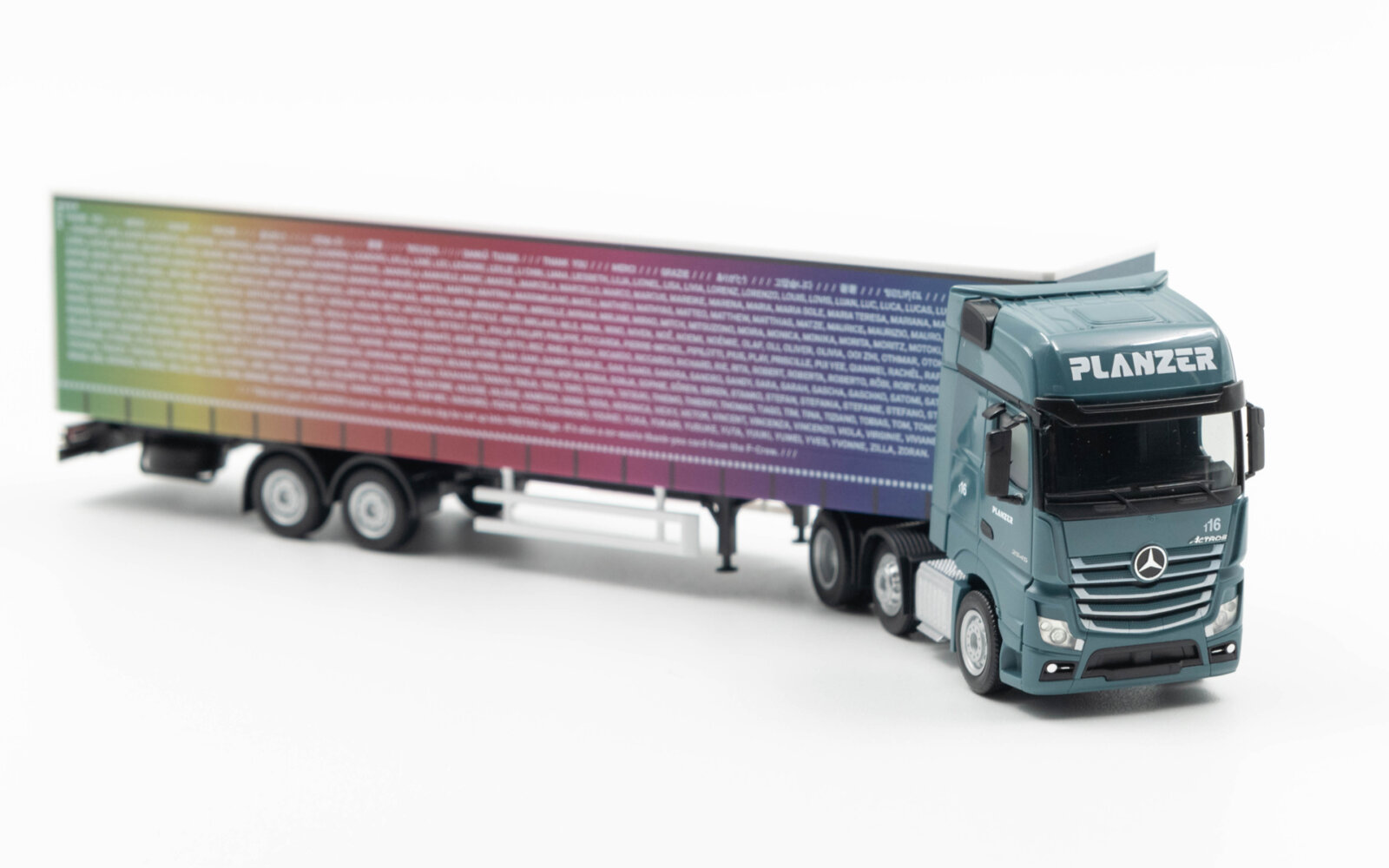Freitag model truck 1:87 - Planzer