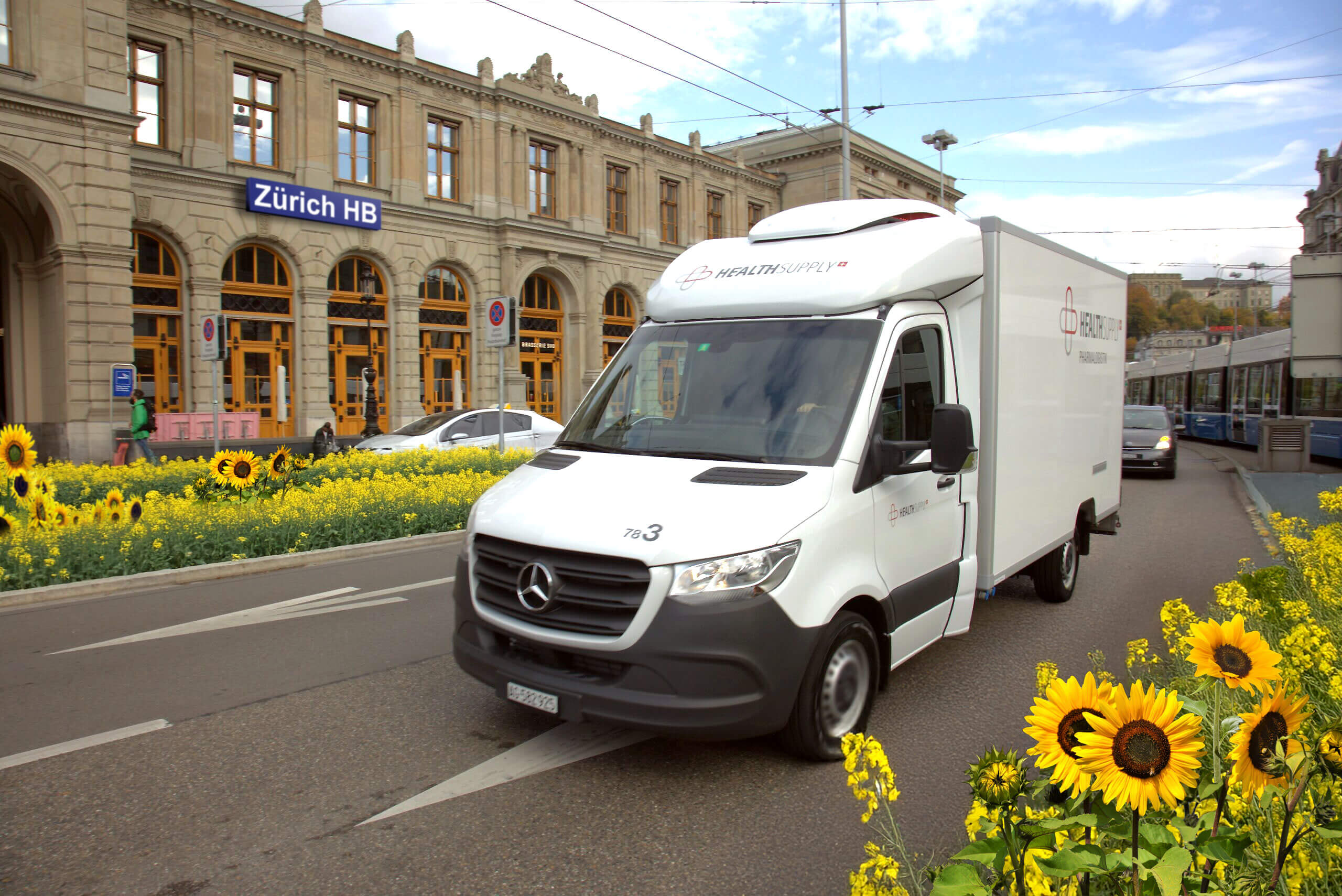 Voici comment se ravitailler en carburant (durable) aujourd’hui – utilisation du HVO chez Health Supply SA